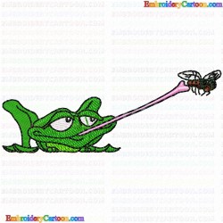 Frogs 44 Embroidery Design