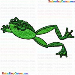 Frogs 48 Embroidery Design