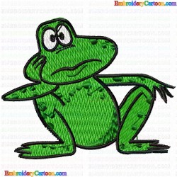 Frogs 57 Embroidery Design