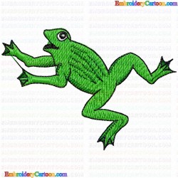 Frogs 58 Embroidery Design