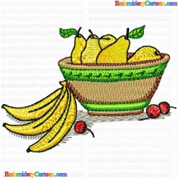 Fruits 11 Embroidery Design