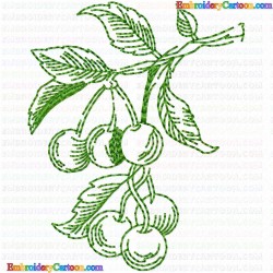 Fruits 15 Embroidery Design