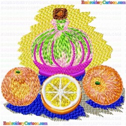 Fruits 28 Embroidery Design