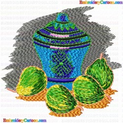 Fruits 34 Embroidery Design