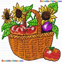 Fruits 38 Embroidery Design