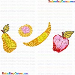 Fruits 39 Embroidery Design