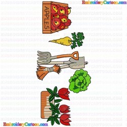 Fruits 45 Embroidery Design