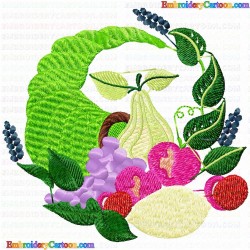 Fruits 53 Embroidery Design