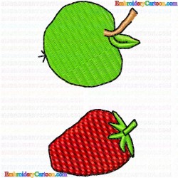 Fruits 7 Embroidery Design