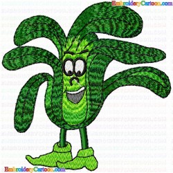 Funny Veggies 16 Embroidery Design