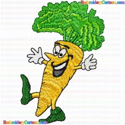 Funny Veggies 20 Embroidery Design