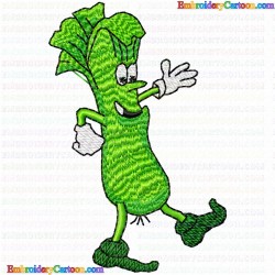 Funny Veggies 7 Embroidery Design