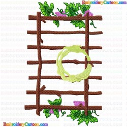 Garden Barriers 11 Embroidery Design