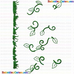 Garden Barriers 19 Embroidery Design