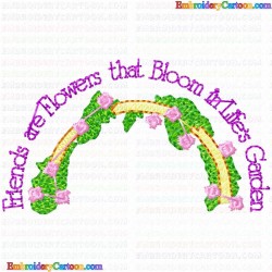 Garden Barriers 21 Embroidery Design