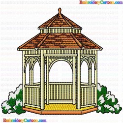 Garden Barriers 2 Embroidery Design