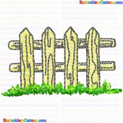 Garden Barriers 40 Embroidery Design