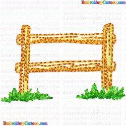 Garden Barriers 41 Embroidery Design