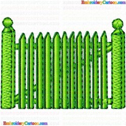 Garden Barriers 43 Embroidery Design