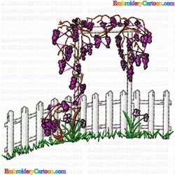 Garden Barriers 49 Embroidery Design