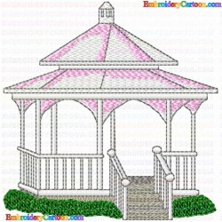 Garden Barriers 4 Embroidery Design