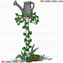 Garden Barriers 56 Embroidery Design