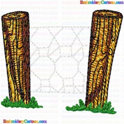 Garden Barriers 5 Embroidery Design