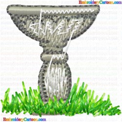 Garden Barriers 6 Embroidery Design