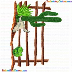 Garden Barriers 8 Embroidery Design