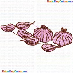 Garlic 10 Embroidery Design