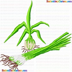 Garlic 6 Embroidery Design