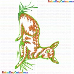 Gazelle 105 Embroidery Design