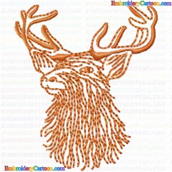 Gazelle 119 Embroidery Design