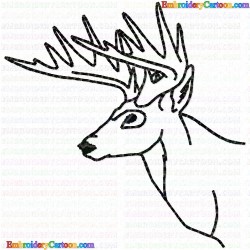 Gazelle 120 Embroidery Design