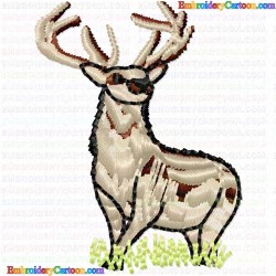 Gazelle 121 Embroidery Design