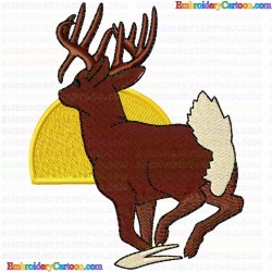 Gazelle 123 Embroidery Design