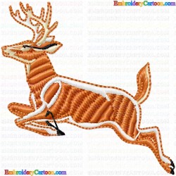 Gazelle 124 Embroidery Design