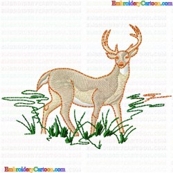 Gazelle 125 Embroidery Design