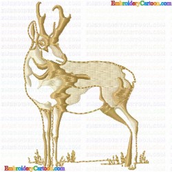 Gazelle 131 Embroidery Design