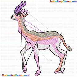 Gazelle 145 Embroidery Design