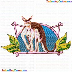 Gazelle 146 Embroidery Design