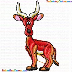 Gazelle 15 Embroidery Design