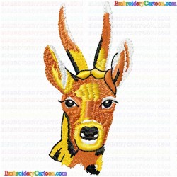 Gazelle 20 Embroidery Design