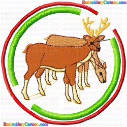 Gazelle 36 Embroidery Design