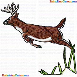 Gazelle 40 Embroidery Design