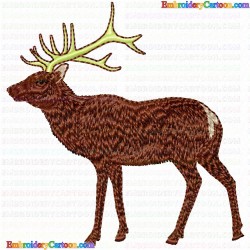 Gazelle 46 Embroidery Design