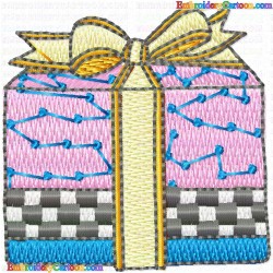 Gifts 1 Embroidery Design