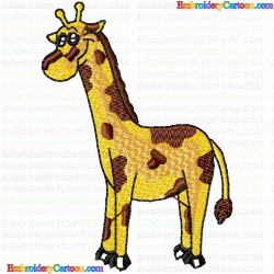 Giraffe 11 Embroidery Design