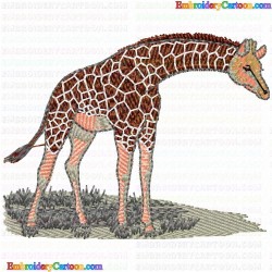 Giraffe 25 Embroidery Design