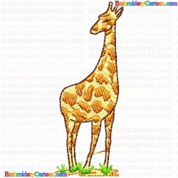 Giraffe 7 Embroidery Design